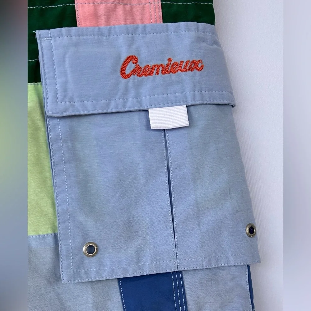 Cremeieux‎ Men’s Colorblock Patchwork Board Shorts Size Medium